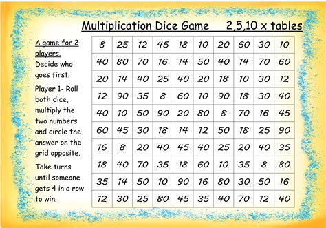 2 player times tables games.